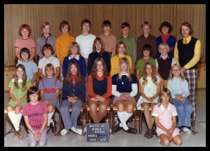 Grade six group photo 1970's