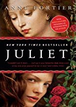 Juliet book cover Renaissance woman top over title over modern woman bottom